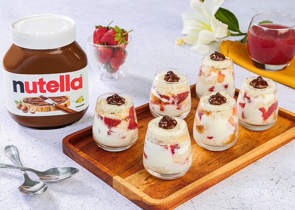 Yogurt Brioche with Nutella®