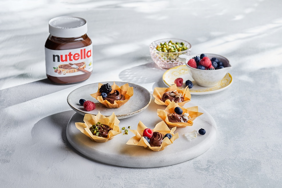 Open Nutella® Sambousak