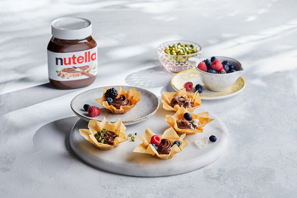 Open Nutella® Sambousak