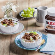 Oat Mini Pancake Cereal with Fruits & Nutella®