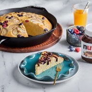 Sheet Pancakes with Fruits & Nutella®