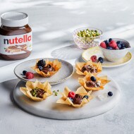 Open Nutella® Sambousak