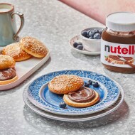 Krachel with Nutella® and Blueberry