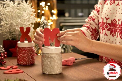Christmas Home Letters decoration 1 | Nutella
