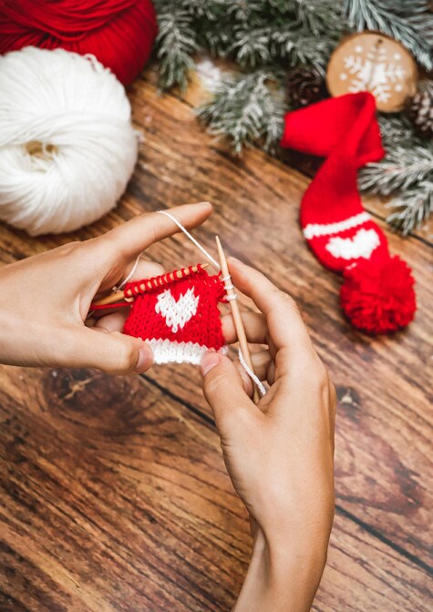 Knit your own Nutella® jar scarf Step 2 | Nutella®