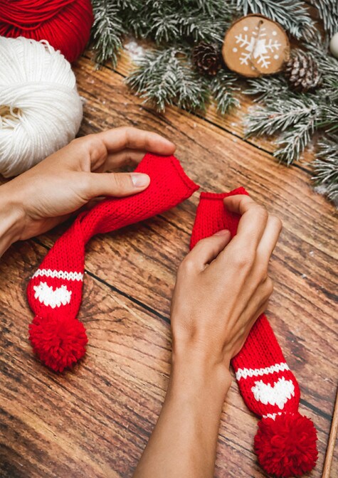Knit your own Nutella® jar scarf Step 4 | Nutella®