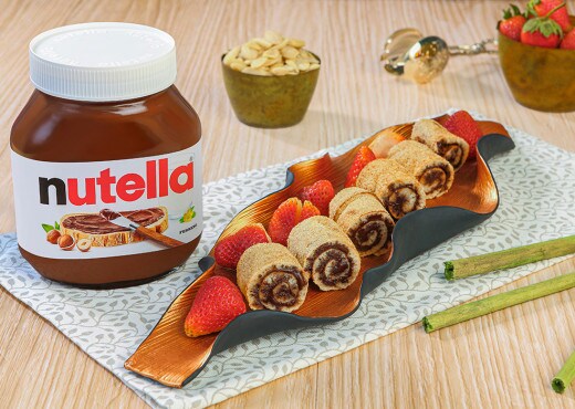 Aish Baladi Roll with Nutella®