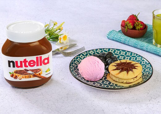 Semolina Pancakes with Nutella®