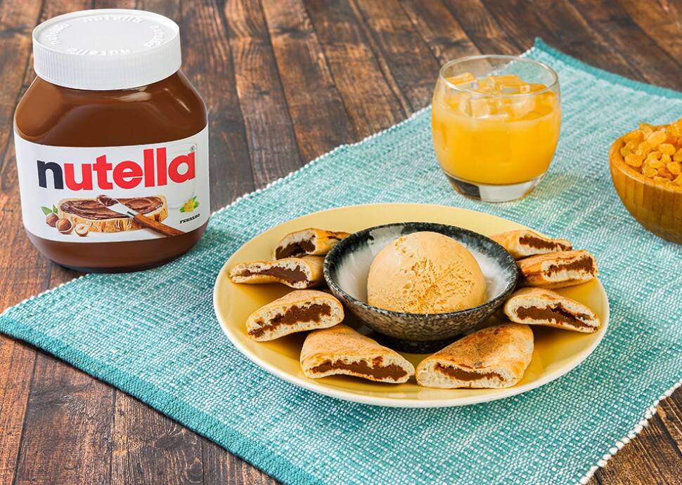 Iraqi Samoun with Nutella®