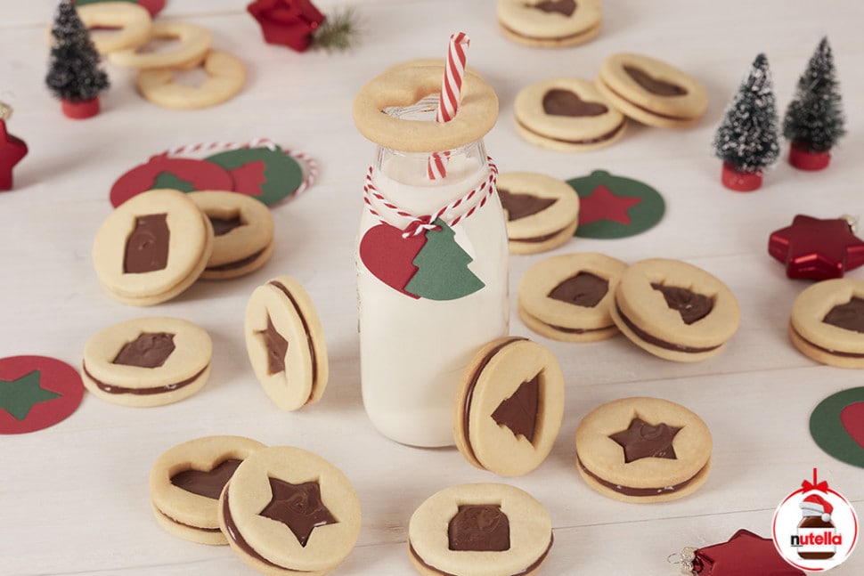 Cut out sandwich cookies with Nutella ® | Nutella ®