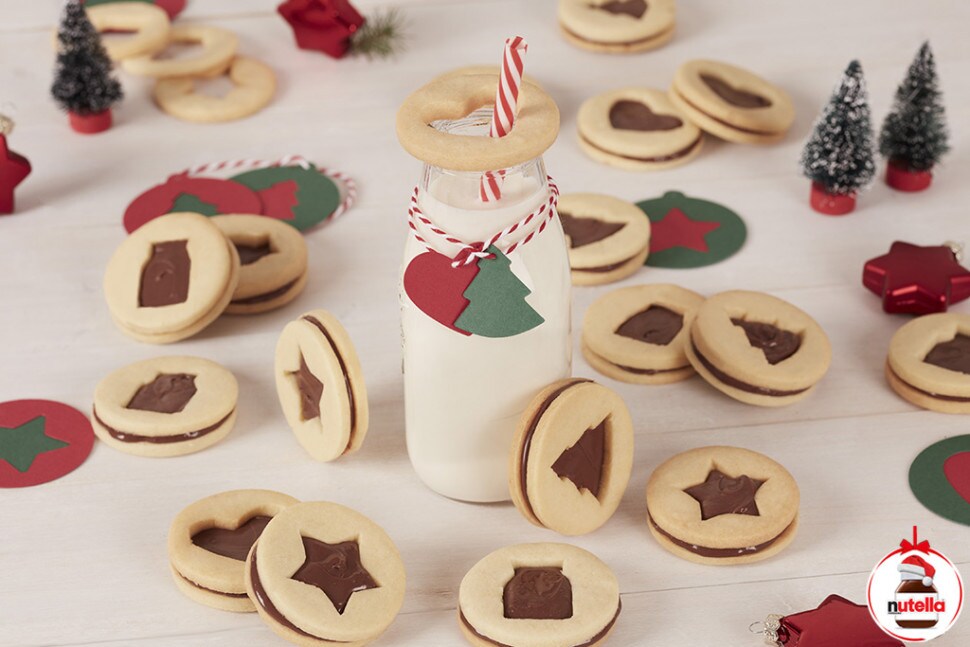 Cut out sandwich cookies with Nutella ® | Nutella ®