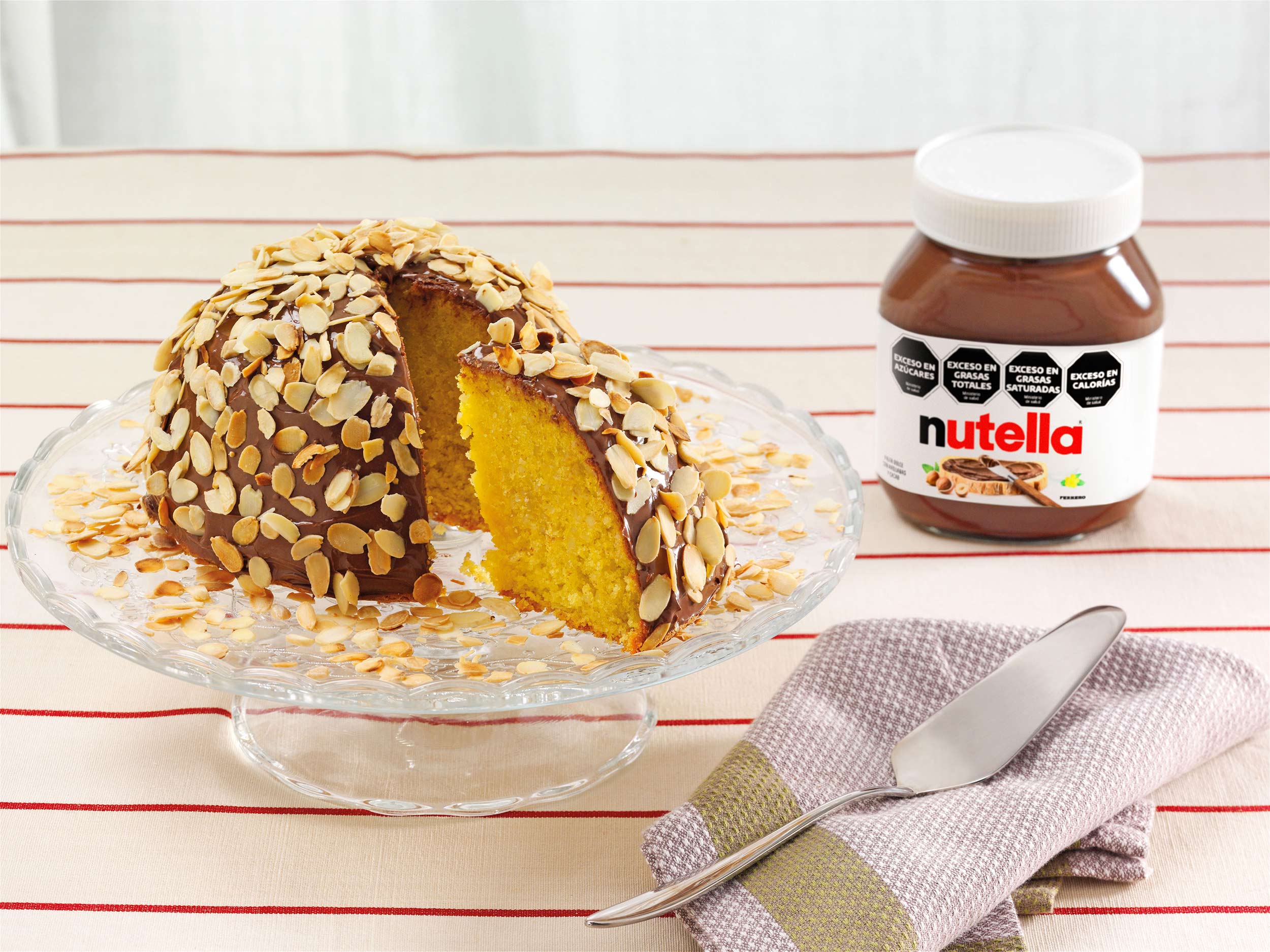 Pan Parozzo con costra de almendras y Nutella® 