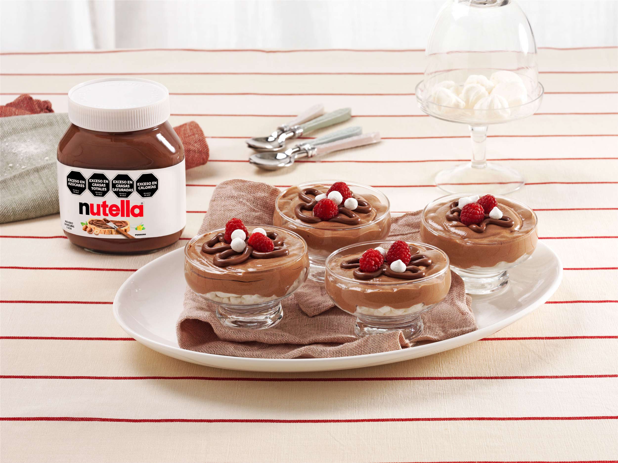 Mousse con Nutella®