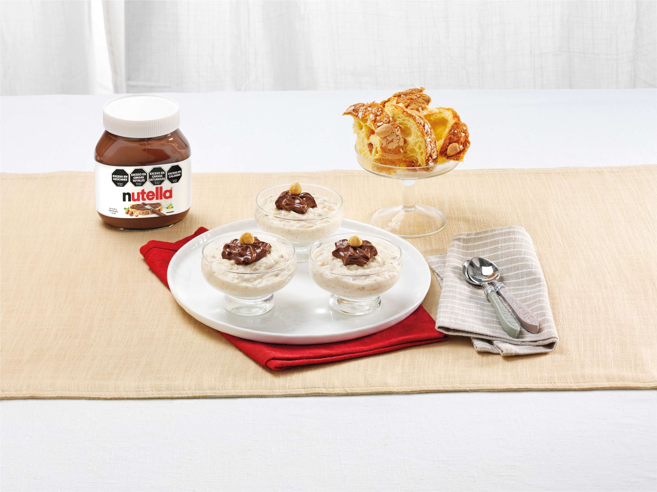 Semifrío de Colomba con Nutella®