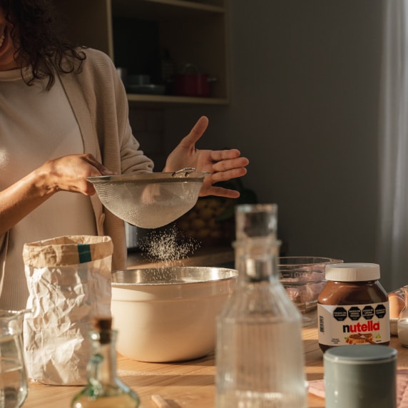 Hacé una receta con Nutella