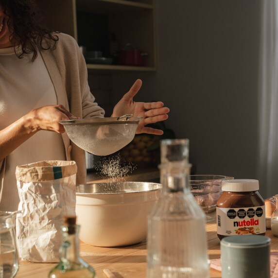 Hacé una receta con Nutella