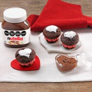 Valentine's Gianduja Chocolate Muffins with Nutella®