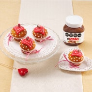 Valentine's Cupcakes with Nutella®