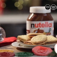 Sándwich de galletitas navideñas de Nutella® | Nutella