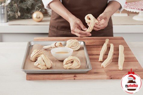 Brioche trenzado de canela con Nutella® elaboracion 6 | Nutella Brioche trenzado de canela con Nutella® elaboracion 6 | Nutella