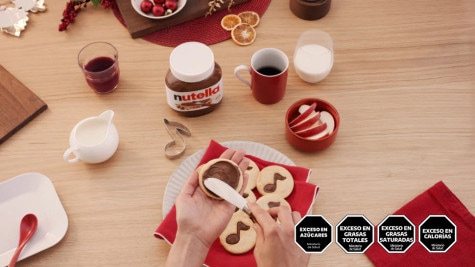 Galletas musicales por Nutella - step 5