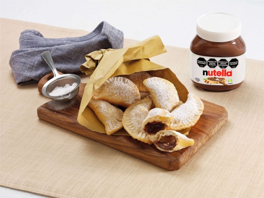 Fagottini with Nutella® filling
