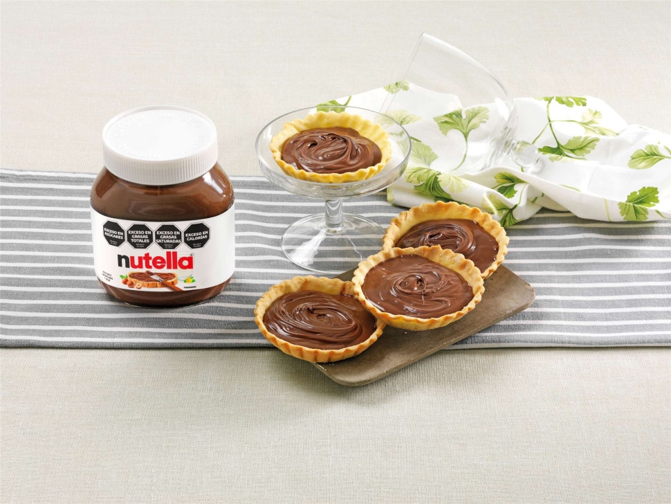 Tartellette alla Nutella