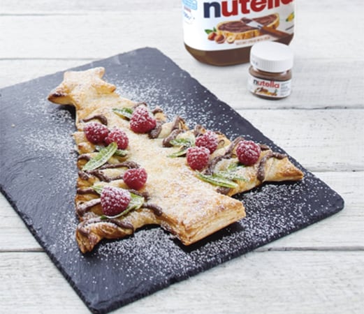 Puffed Christmas Tree with Nutella®