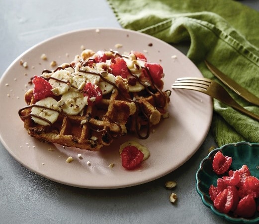 Santa's Great Waffle Breakfast with Nutella<sup>®</sup>