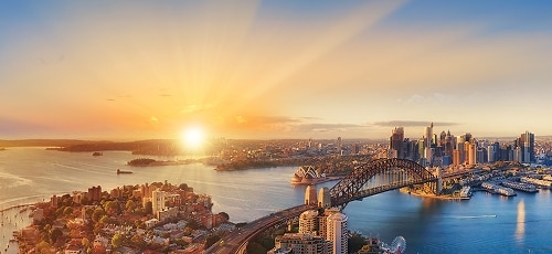 Good Morning from Sydney Harbour