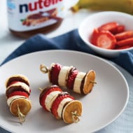 Delicious Mini Pancake Kebabs