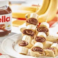 Delicious Nutella Crepes with Bananas