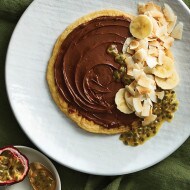 Delicious Tropical Nutella Pancakes