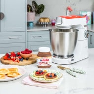 Nutella®  Ricotta Pancakes by Katherine Sabbath