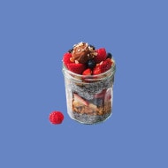 Nutella® Chia Seed Parfait with Berries, Macadamia & Granola