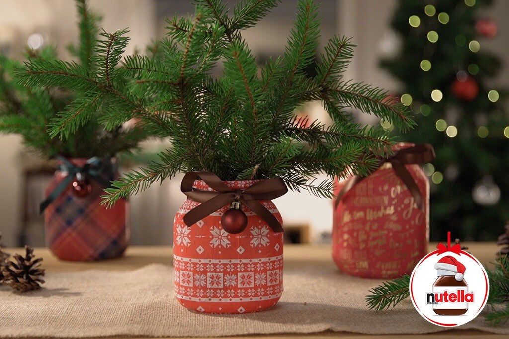Nutella® Mini Christmas tree jar | Nutella