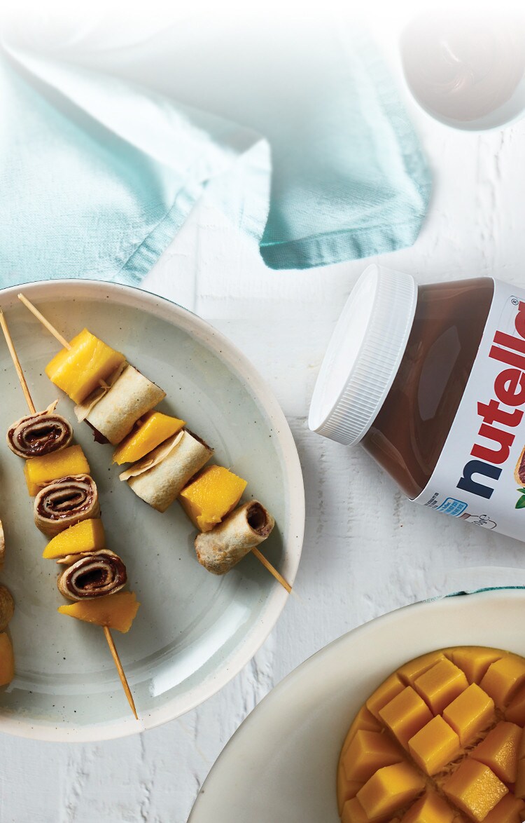 Delicious pancake creations with Nutella®