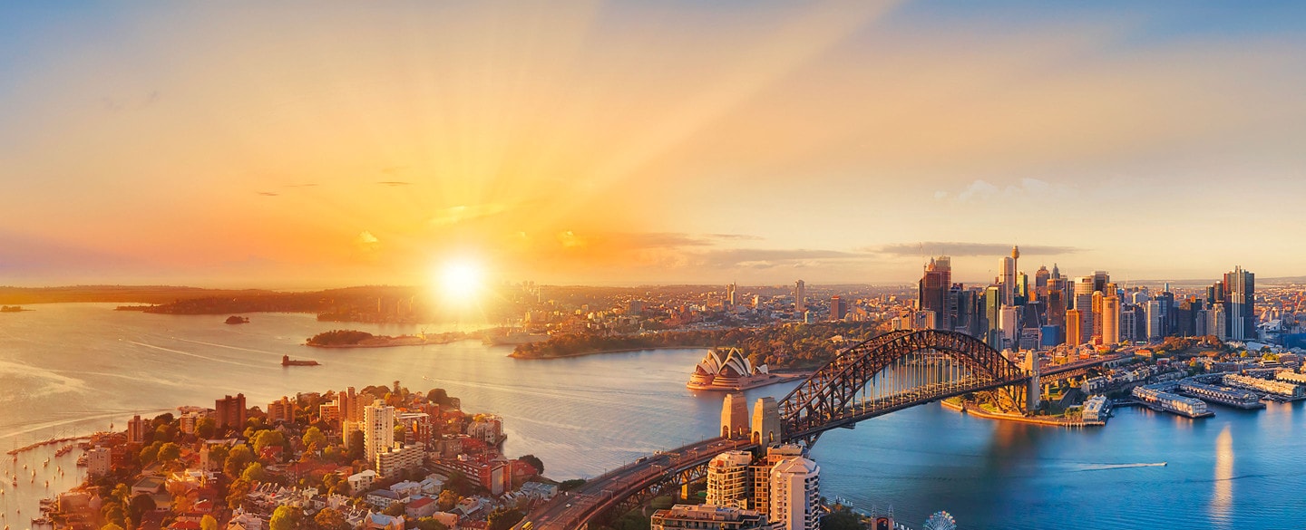 Good Morning from Sydney Harbour