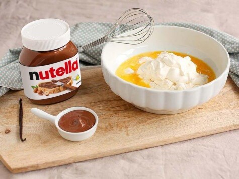 Cheesecake with Nutella® - Step 2 Cheesecake with Nutella® - Step 2