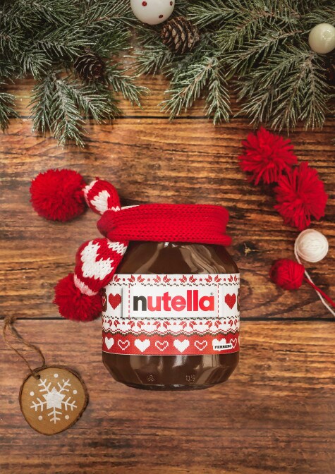 Nutella Jar Scarf step five