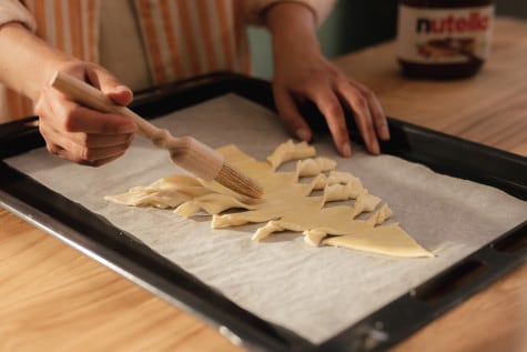 Puff Pastry Tree by Nutella® recipe | Nutella® Australia step 2