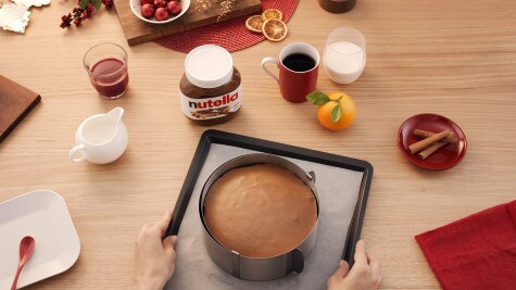 Christmas Gluten-Free Orange Cake with Nutella® step 4