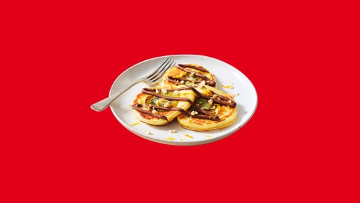 Nutella Orange & Kiwi Fruit Pikelets