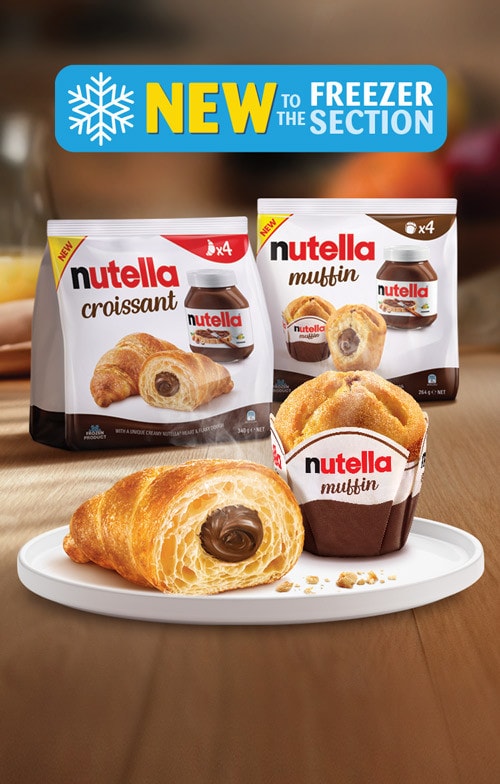 New Frozen Nutella Croissants