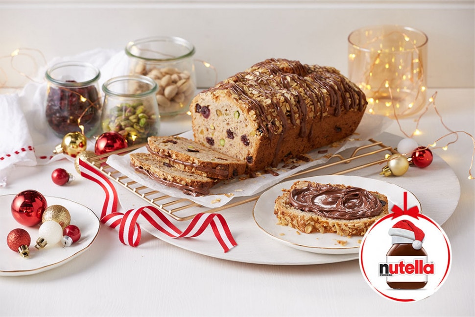 Banana and Cranberry loaf with Nutella® | Nutella