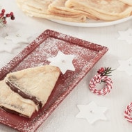 Ziemassvētku plānās pankūkas ar Nutella®