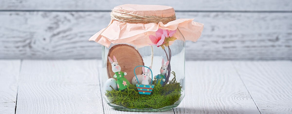 Do it Yourself Events ideas. Nutella® Creative Easter Jar