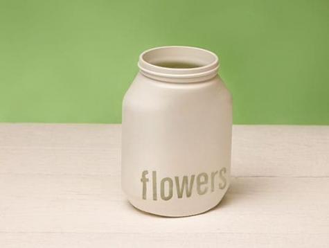 Do it Yourself Home ideas. Nutella® Flowers Jar: step 3
