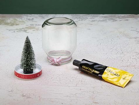 Do it Yourself Events ideas. Nutella® the Snowy Jar: step 2