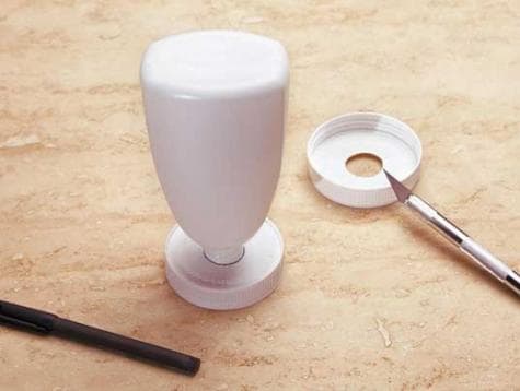 Do it Yourself Home ideas. Nutella® Soap Jar: step 2